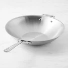 All-clad D3 Tri-ply Stainless-steel Wok, 14" New. Fixed Price $143.99.