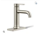 Kohler 28126-4-BN Venza Single Handle Centerset Lav Faucet, 1.2 Gpm. Fixed Price $199.00.