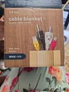 Ut Wire Cable Blanket High Capacity Low Profile Cord Cover & Protector 5' Beige. Fixed Price $14.24.