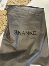 Ananke Men's Black Solid Short Sleeve Button-up Shirt Point Collar Pockets. Fixed Price $17.50.