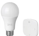 Ikea Dfri Remote & Bulb Kit, Wireless Dimmable/white Spectrum E26 1100 Lumen. Fixed Price $24.95.
