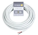Armacost Lighting 24 Ft. 8M AWG/2C White In-wall Cable 574180. Fixed Price $9.95.