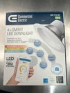New Commercial Electric T42 Smart Led Recessed Lights 2700-5000K. Fixed Price $19.99.