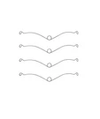 Pack S99140208 Grille Springs Clips For Broan Nutone Replacement Silver. Fixed Price $12.84.