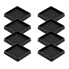 Vocomo 3X3 Rubber Caster Cups, Non Slip Furniture Pads, 3"-BLACK,. Fixed Price $25.02.