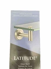 Gatco 4296 Latitude Ii Glass Shelf 20 Satin Nickel/wall Mounted Rectangle. Fixed Price $30.00.