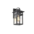 Chloe Lighting Brian Transitional 1 Textured Black Outdoor Wall Sconce.... Fixed Price $67.39.