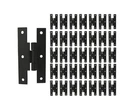 Qcaa Steel Hinge Offset For Cabinet Door, 3/8", Matte Black, 36 Pack, M.... Fixed Price $147.04.