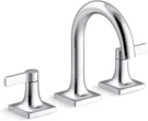 Kohler 28125-4K-CP Venza Widespread Bathroom Sink Faucet Chrome Polished. Fixed Price $225.59.