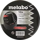 Metabo 655832010 Abrasive Cut-off Wheel, PK10. Fixed Price $14.45.