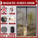 Magnetic Screen Door Mesh Curtain Durable Heavy Duty Mosquito Bug Hands Free. Fixed Price $7.99.