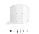 Vevor Drum Shield 5-PANELS 2'X5' Acrylic Cage W/zinc Alloy Hinges-new Read. Fixed Price $159.99.