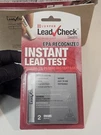Leadcheck Swabs, Instant Test, 2 Blister Pack. Fixed Price $20.00.