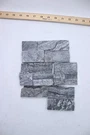 Msi Ledger Panel Splitface Marble Wall Tile Set Glacial Black 6" X. Fixed Price $17.37.