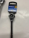 Kobalt 3/8 Inch Drive Pro 90 Quick Release Ratchet No. 2884728. Fixed Price $21.99.