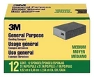 3M Sanding Sponge Block, 12-PACK, Medium Grits, 3-3/4 X 2-5/8 In, Designed.... Fixed Price $26.99.