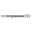 Simpson Strong-tie LTB20 19-1/2" 22-GA Galvanized Tension Bridging. Fixed Price $15.41.