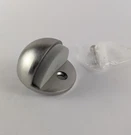 Low Rise Dome Door Stop - 1" High Satin Nickel Stone Harbor Hardware Floor. Fixed Price $9.79.