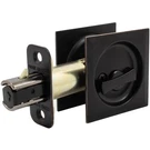 Contemporary Square Pocket Door Lock, Privacy (bed/bath) Latch, 2-3/8" Backset,. Fixed Price $49.30.