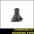 Coolant Thermostat Housing Pipe Rear Cylinder Head For Vw Jetta 78- 84. Fixed Price $16.92.