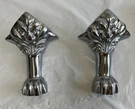 Kingston Brass Vctnh Aqua Eden 2 Piece Iron Tub Feet - Nickel. Fixed Price $90.00.