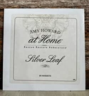 Amy Howard At Home Silver Leaf (25 Sheets) Unopened. Fixed Price $10.00.