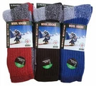 6 Pairs Merino Wool Socks Mens Thermal Insulated For Cold Weather 10-13. Fixed Price $29.99.