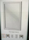 Gazette Bathroom Vanity Mirror Framed Beveled Edge Rectangular White 24" X 32". Fixed Price $125.00.
