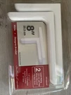 Pack Of 2 John Sterling Decorative 10" Inch Shelf Bracket HD0036WT. Fixed Price $15.00.