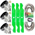 Tengmujx Inch Deck Spindle Belt Blade Kit Mtd Cub Cadet RZT50. Fixed Price $179.99.