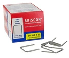 Briscon SN-350-B-SS 302 Stainless Steel Cable Staples 1-1/16"WX1-7/16"L Box 100. Fixed Price $38.43.