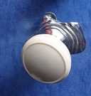 Vintage Morton Mfg Los Angeles Steering Wheel Suicide Knob White 40S 1950S 1960S. Fixed Price $40.00.
