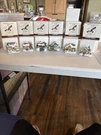 6 Piece Set American Rustic Collections Stone Barn Village 1989. Fixed Price $30.00.