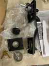 Schlage F58 622 Addison Handleset W/deadbolt,mt Blk (exterior Half Only). Fixed Price $90.51.