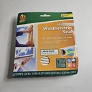 Duck Heavy-duty Self Adhesive Weatherstrip Seal Medium Gap 3/8 X 1/4 17'. Fixed Price $7.00.