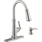 Glacier Bay 67536-0508D2 Touchless Led Pulldown Kitchen Faucet W/soap Dispenser. Fixed Price $199.95.