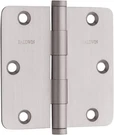 Baldwin #1435.150 1/4" (.025) Radius Corner Hinge Satin Nickel 3.5"X3.5". Fixed Price $24.75.