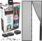 Deluxe, Black Magnetic Screen Door, Heavy Duty, Closure, Net, Pa. Fixed Price $27.99.