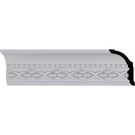 Ekena Millwork Endurathane Dentil Crown Moulding 3/8H X 1/8P 5 1/4F 94. Fixed Price $53.35.
