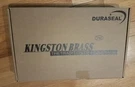 New Kingston Brass Duraseal 3-HOLE Kitchen Faucet Chrome Model KB821K1. Fixed Price $65.00.