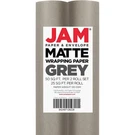 Jam Paper 2-PACK 25 Sq. Ft. Matte Wrapping All Occasion, Slate Grey. Fixed Price $22.98.