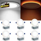 6 Pack 4 Inch 5CCT Led Recessed Lighting With Night 2700K/3000K/3500K/.... Fixed Price $57.78.