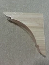 Rubberwoo Millwork Wood Bracket 1 3/4"W X 8"D 8"H Medium Olympic. Fixed Price $5.00.