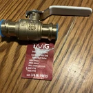 Tmg 3/4 In. Brass Press X Full Port Ball Valve. Fixed Price $14.00.