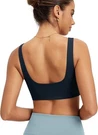 Ododos Square Neck Sports Bra For Women Wirefree Non Padded Yoga Tank Workout Cr. Fixed Price $23.99.