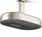 Kohler Statement K-26295-BN 14 Multi Function Rain Fall Shower Head Nickel New. Fixed Price $798.00.