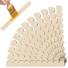 Unfinished Scalloped Wood Trim 15.74X1.57 Inch 24 Pack Decorative Molding For. Fixed Price $47.40.
