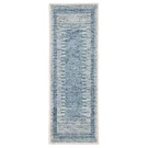 Better Homes & Gardens Blue Abstract Wool Blend Indoor Runner Rug, 27" X 84". Fixed Price $74.12.