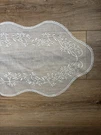 Heritage Lace Table Runner, Sheer Divine Design, 14X72, Color: Ecru. Fixed Price $13.99.