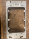 Steel City, 3GC, Gang Mud Ring, 3/4 Depth. Fixed Price $10.00.